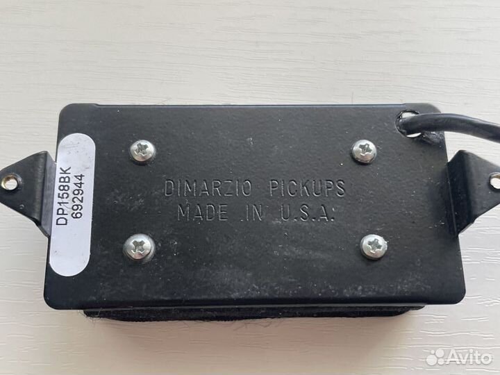 Звукосниматель dimarzio evolution neck DP158BK