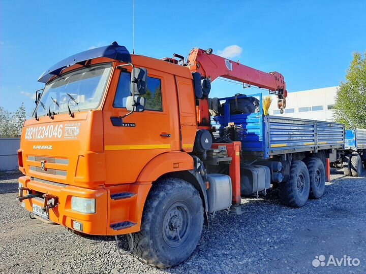 КамАЗ 43118 с КМУ, 2020