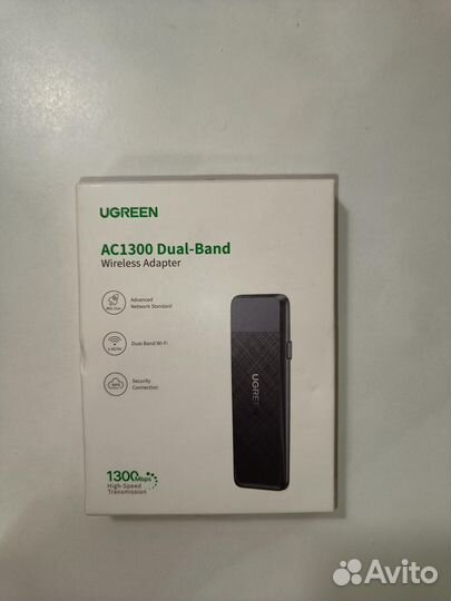 Wi-fi адаптер Ugreen AC1300