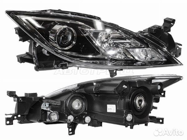 Фара mazda 6, mazda 6 wagon, mazda 6/atenza GH# 07-13, mazda atenza