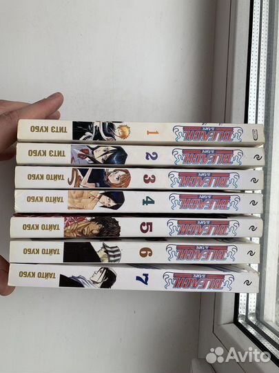 Манга Bleach (Эксмо, с 1 по 7 том)