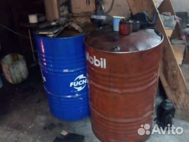 Бочка из под масла металлическая