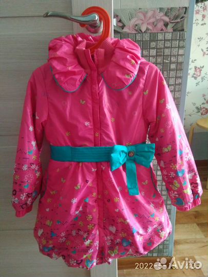 Плащ для девочки 110