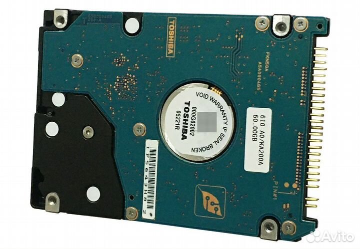 Жесткий диск Toshiba 60Gb MK6025GAS IDE 2,5