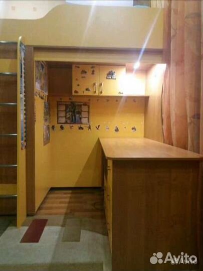 Уголок школьника с кроватью