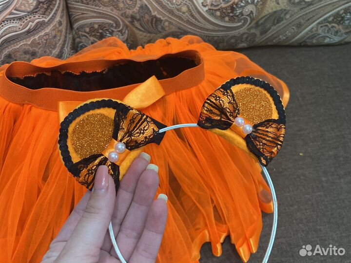 Новогодний костюм тигренка для девочки