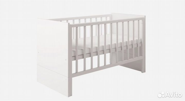 Детская кровать с матрасом 140х70