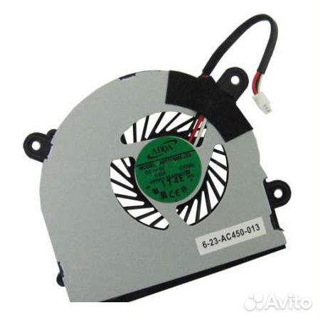 Вентилятор (кулер) для ноутбука MSI S6000, X600, 1