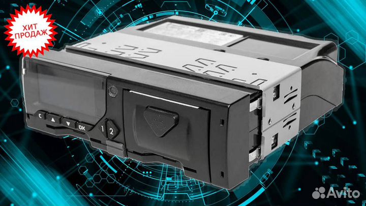 Тахограф Меркурий та001 с скзи. Гарантия 1 год