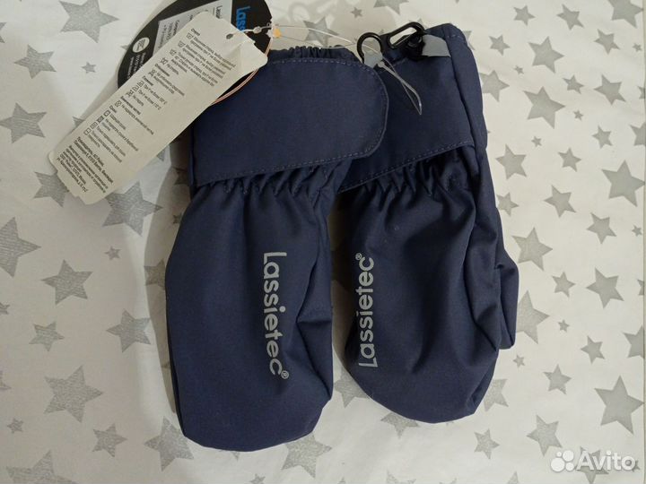 Варежки краги lassie новые размер 0