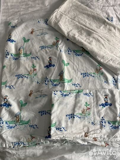 Детское постельное белье 120 60 IKEA