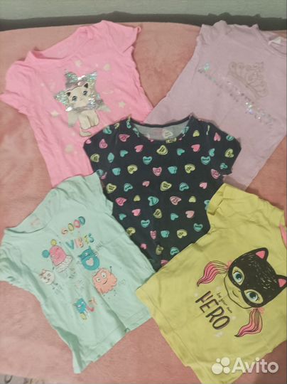 Вещи пакетом для девочки 104