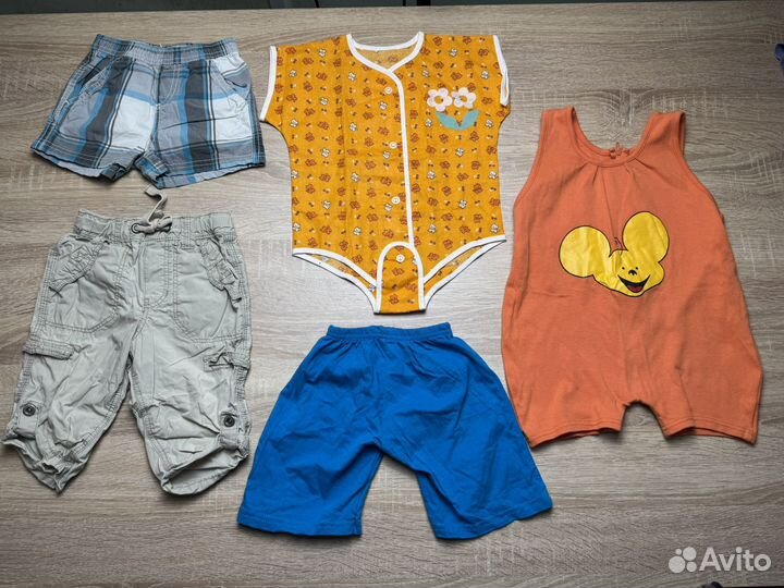 Вещи пакетом на мальчика 74