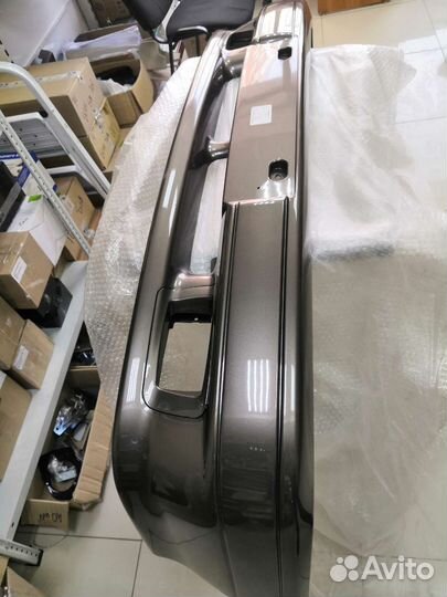 Бампер передний Ваз 2114 люкс птф в цвет