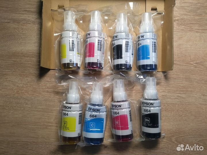 Чернила epson 664