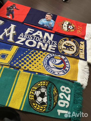 Футбольный шарф цска