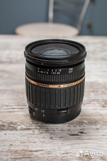 Объектив Tamron 17-50mm F/2.8 для Canon