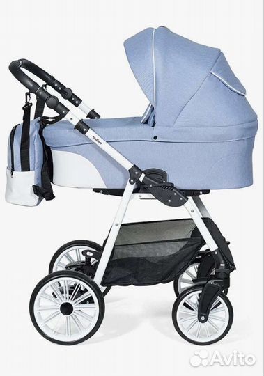 Универсальная коляска indigo alpina 2 в 1