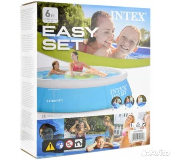 Бассейн Intex Easy Set 28101/54402, 183х51 см