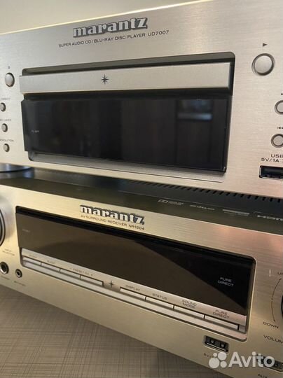 Blu-ray плеер+av ресивер Marantz