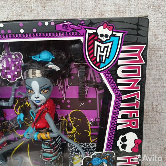 Куклы Монстер Хай Пурсифона и Мяулодия Зомби Шейк