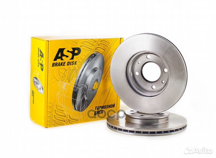 Тормозной диск передний 290222 ASP
