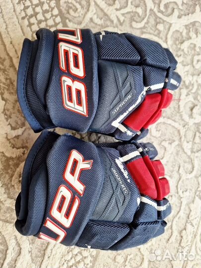 Краги хоккейные Bauer ultrasonic 12