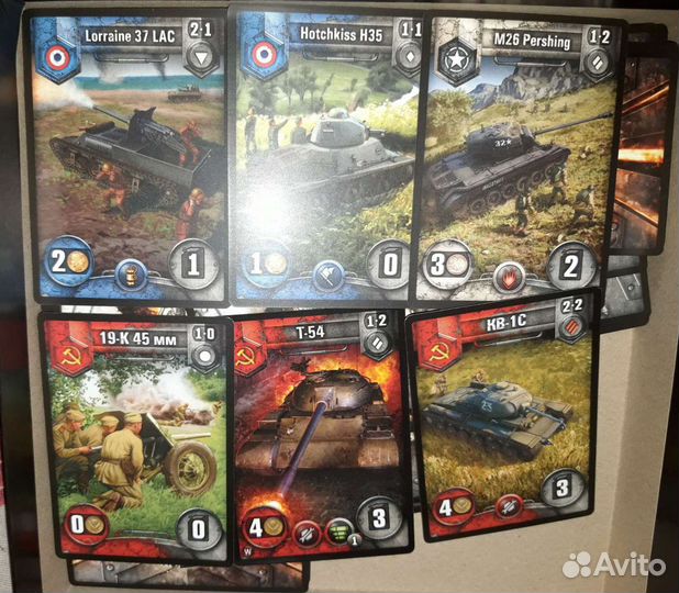 Игра настольная World of Tanks Rush