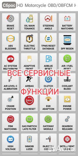 Launch X431 Автосканер Unlim+ удлинитель и планшет