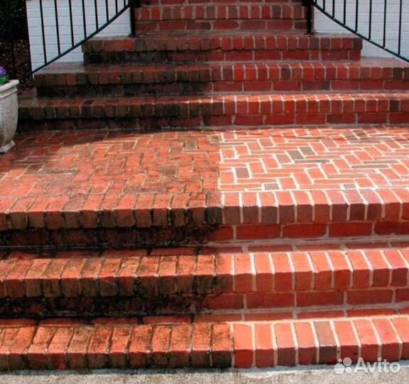 Мойка тротуарной плитки