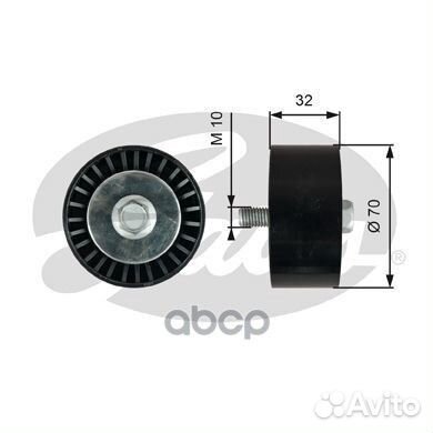 Ролик обводной навесного оборудования T36748 Gates