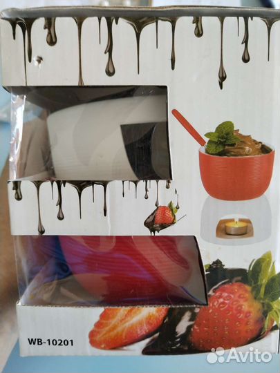 Набор для шоколадного фондю 6 предметов