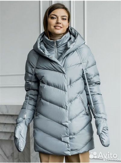 Пуховик женский self made р.42