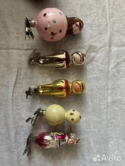 Елочные игрушки СССР