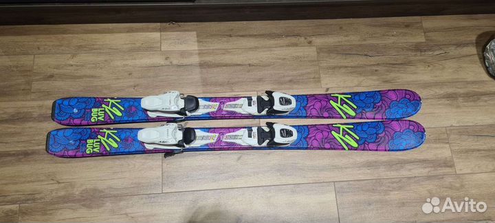 Горные лыжи детские 110 комплект