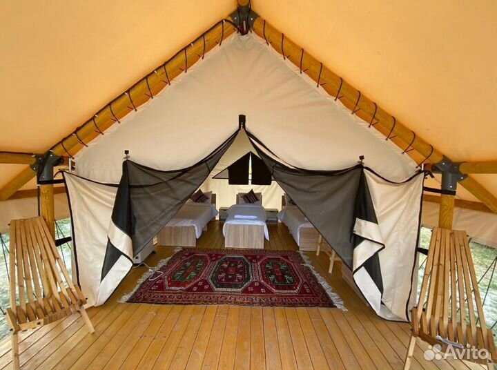 Палатка сафари тент для глэмпинга