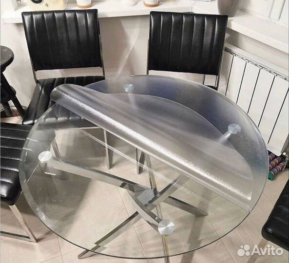 Гибкая защита тканевой скатерти