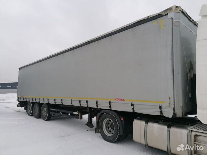 Полуприцеп шторный Kogel S24, 2014