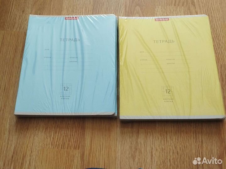 Тетрадь в крупную клетку 12 листов