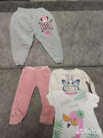 Вещи пакетом на девочку 92