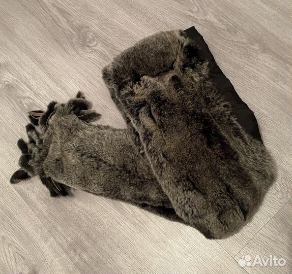 Шарф из кролика натуральный