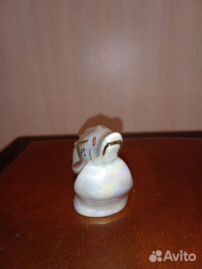 Статуэтка фарфор антиквариат щука гдр