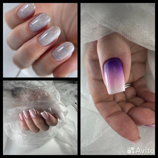 Маникюр, педикюр, наращивание ногтей