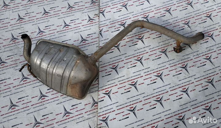 Глушитель задняя часть левая w211 m112 Mercedes