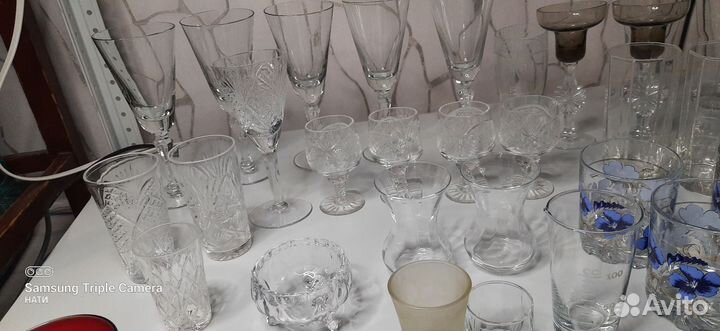 Фужеры,стаканы