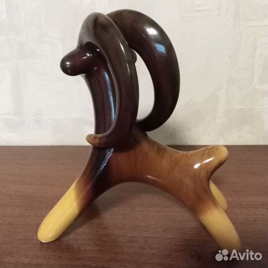 Статуэтка Горный козёл керамика