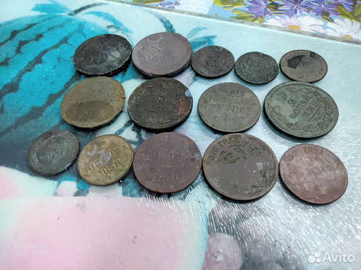 Медь разных императоров одним лотом