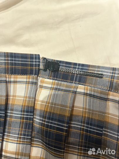 Юбка школьная в клетку