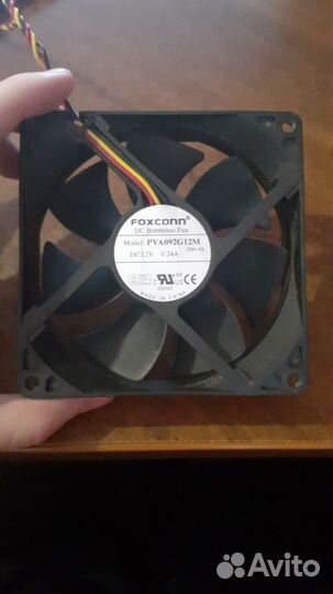 Вентилятор foxconn dc brushless fan pva092g12m