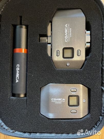 Радио петличка для смартфона Comica CVM-WS50B